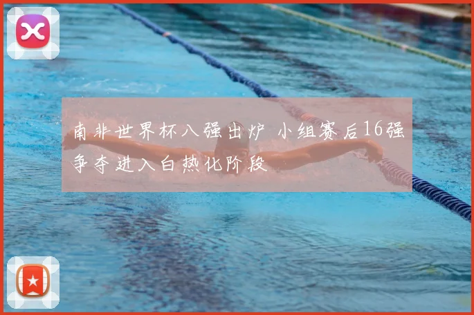 南非世界杯八强出炉 小组赛后16强争夺进入白热化阶段